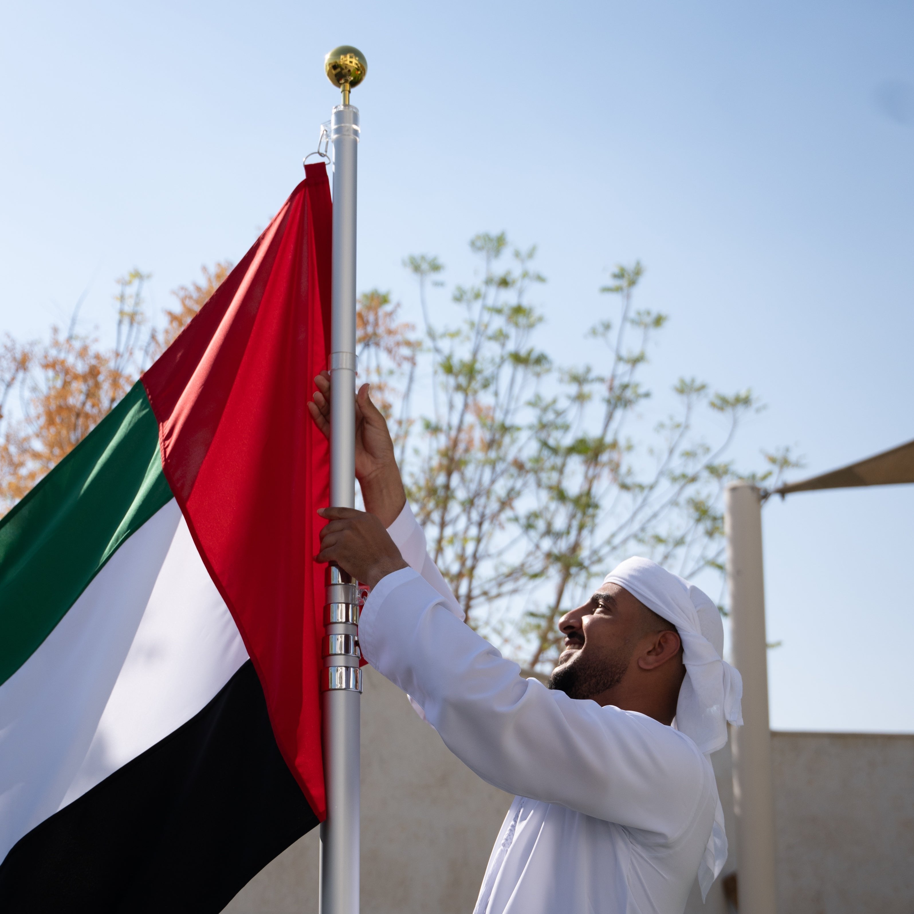 UAE Flag Pole 8m