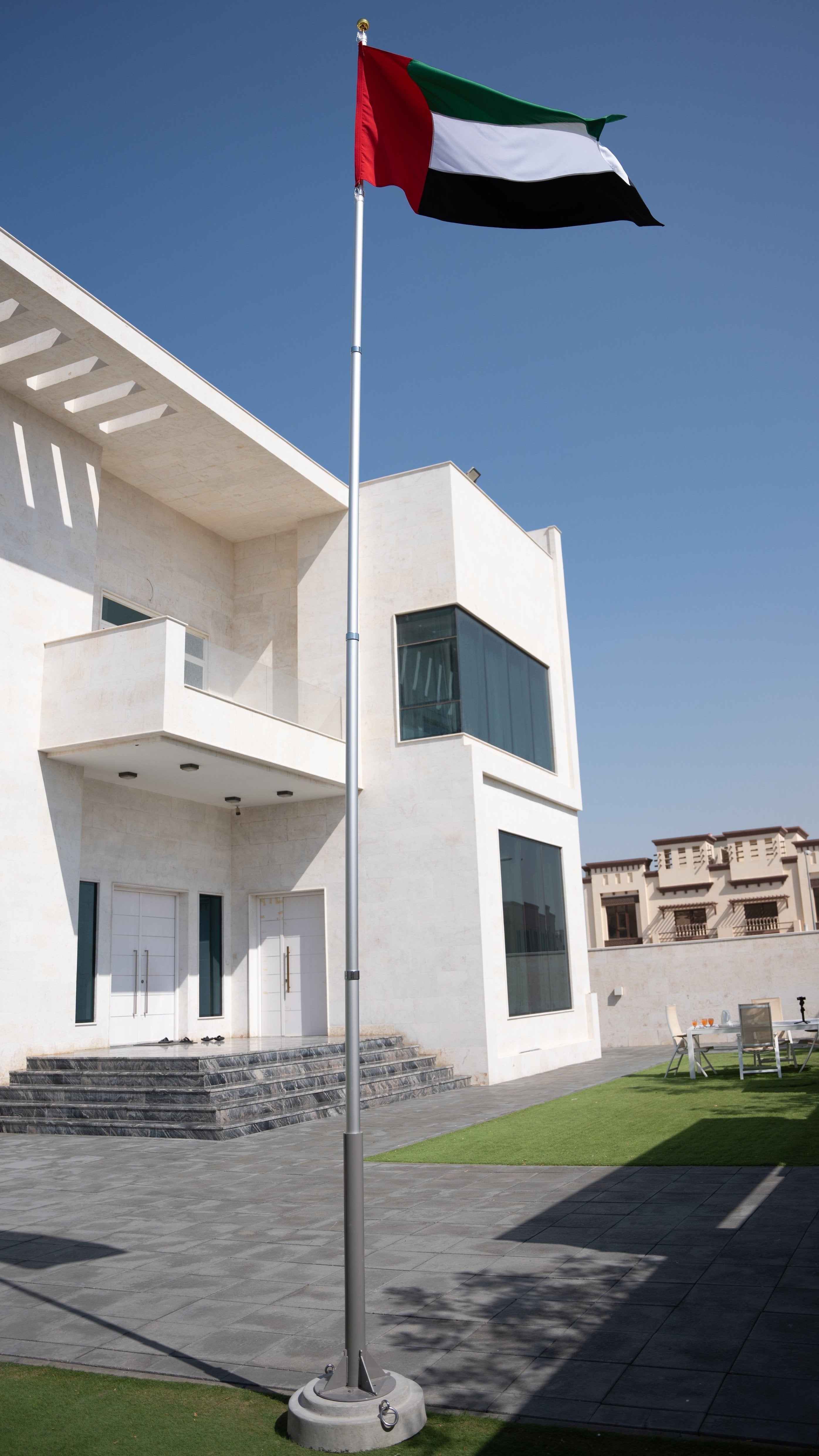 UAE Flag Pole 8m